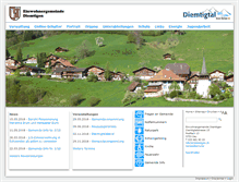 Tablet Screenshot of diemtigen.ch